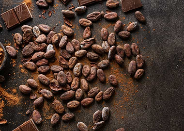 Coffee bean chocolate