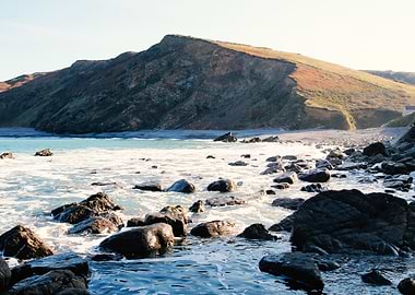 Jagged Rock Coastline