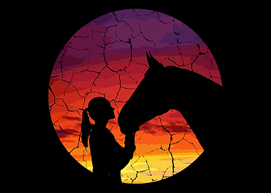 Riding Sunset Hobby Horse