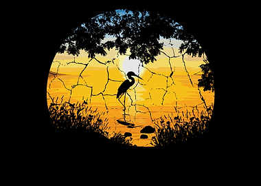 Crane Lake Sunset Environm