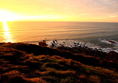 Sunset Coast Hillside