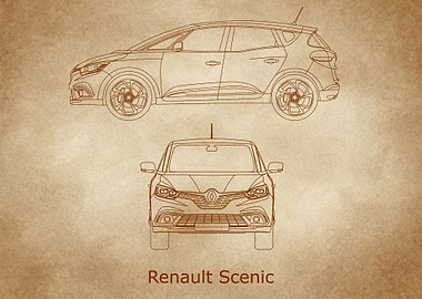 Renault Scenic 2016 old
