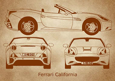 Ferrari California old