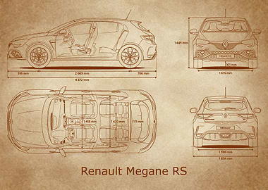 Renault Megane RS 2017 old