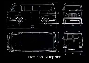 Fiat 238 1982 Blueprint