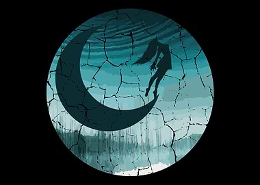 Woman Moon Pedulum Mysteri