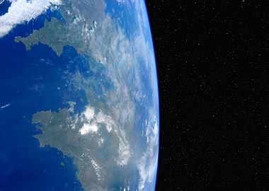 UK and France from Space