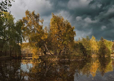 Autumn lake