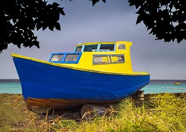Barbados Fishing Boat