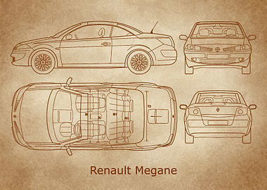 Renault Megane 2006 old