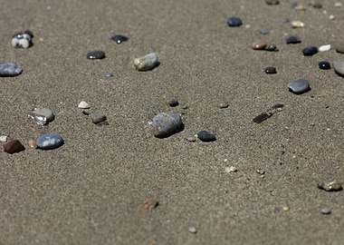 Sea beach ground Crete