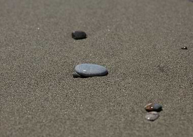 Sea beach ground Crete
