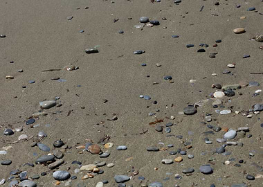 Sea beach ground Crete