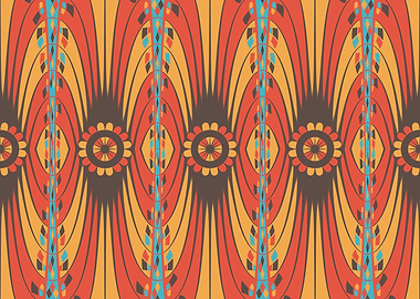 Geometric extravaganza pat