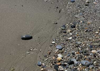 Sea beach ground Crete