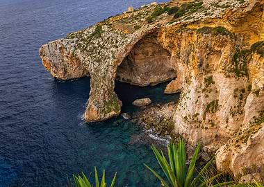 Blue Grotto in Malta