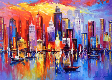 Evening in the Metropolis