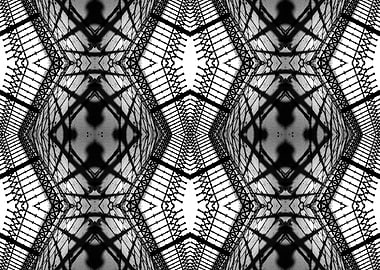Abstract mirrored photo