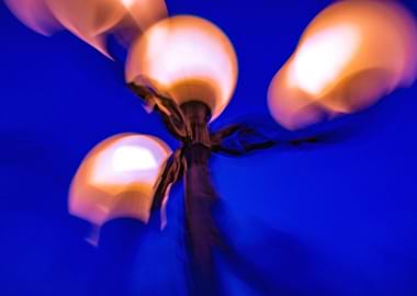 City lights abstract