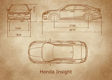 Honda Insight 2020 old