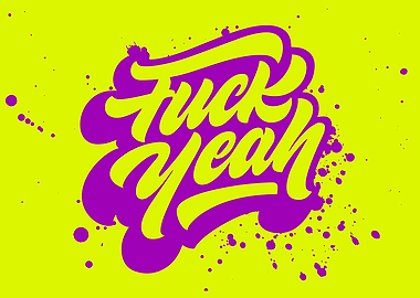 Fuck Yeah Good Mood Typo