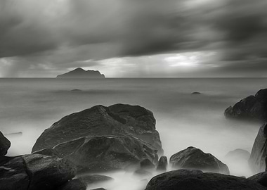 Beautifully textured rock