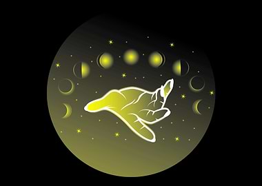 Moon Hands Spiritual Perso