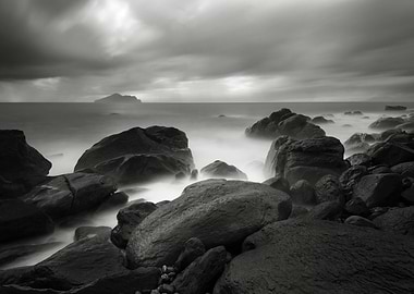 Beautifully textured rock