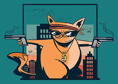 Gangster Cat