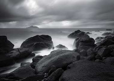 Beautifully textured rock