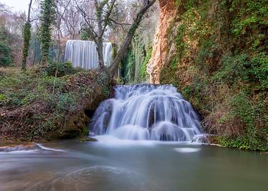 waterfalls long exposure