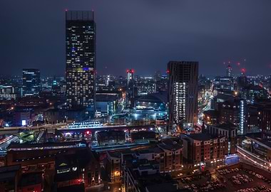 Overlooking Manchester