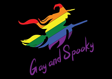 Gay And Spooky Rainbow L
