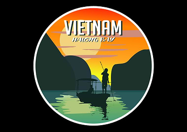 Vietnam Halong Bay Tourist