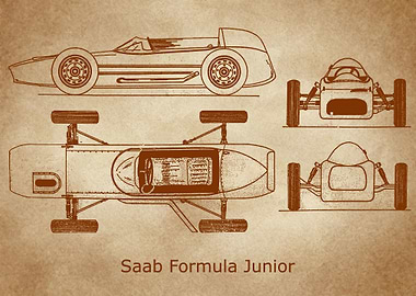 Saab Formula Junior old