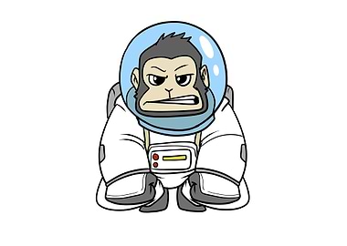 Gorilla Astronaut