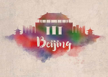Beijing Watercolor City