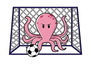 Octopus Soccer Goalkeeper