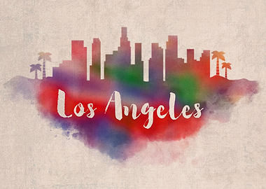 Los Angeles Watercolor