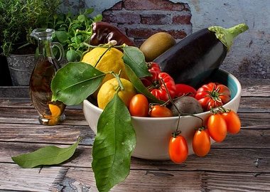 kitchen vegetable bowl