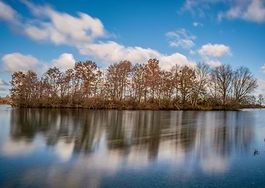 The Island in the lake