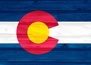 Colorado State Flaag