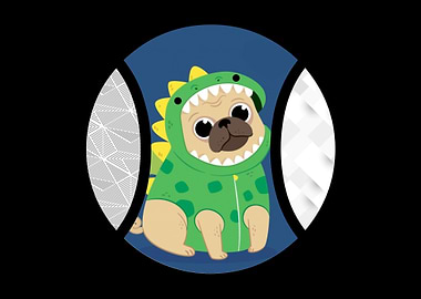 Pug Baseball Pitcher Spo