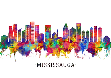 Mississauga Canada Skyline