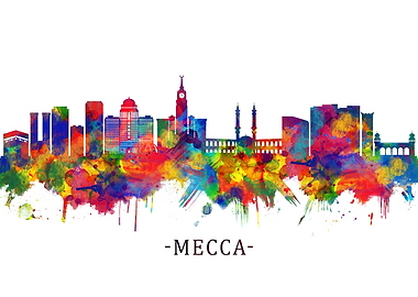 Mecca KSA Skyline