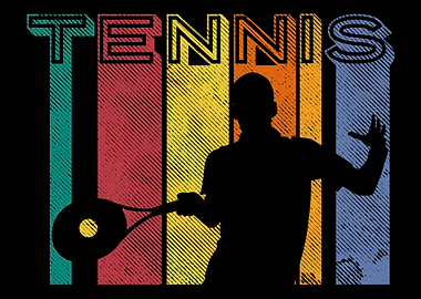 Tennisspieler Geschenk