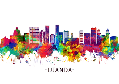 Luanda Angola Skyline
