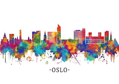 Oslo Norway Skyline