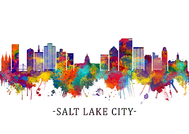 Salt Lake City Skyline