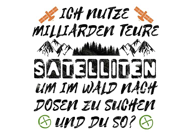 Spruch Geocache Motiv